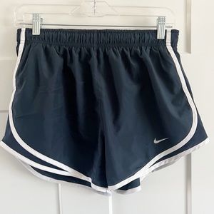 Nike Tempo Dri-Fit Shorts Navy & White